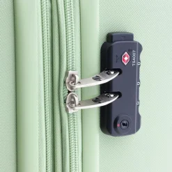 Clearance Gladiator 4300 4 Rollen Trolley 55 cm mit Dehnfalte green