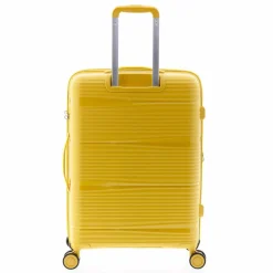 Gladiator Hartgepäck|4-Rollen Koffer<0800 4 Rollen Trolley 65 cm mit Dehnfalte yellow