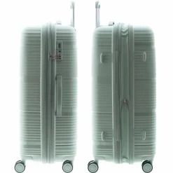 Gladiator 0800 4 Rollen Trolley 76 cm mit Dehnfalte grey