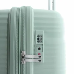 Gladiator 0800 4 Rollen Trolley 76 cm mit Dehnfalte grey