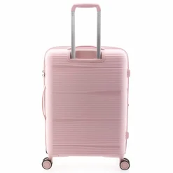 Gladiator 4-Rollen Koffer|Hartgepäck<0800 4 Rollen Trolley 65 cm mit Dehnfalte light pink