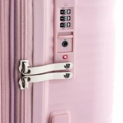 Gladiator 4-Rollen Koffer|Hartgepäck<0800 4 Rollen Trolley 65 cm mit Dehnfalte light pink