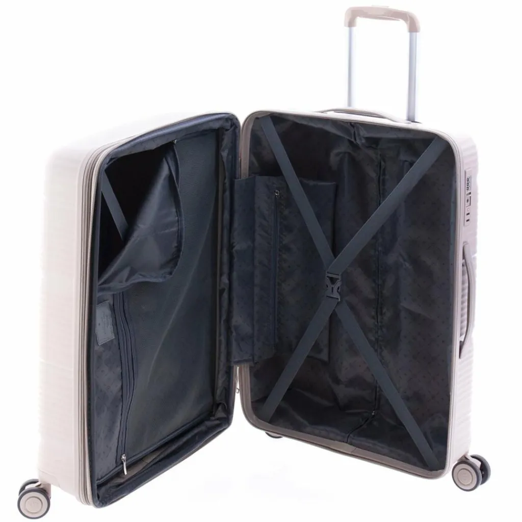 Gladiator 0800 4 Rollen Trolley 65 cm mit Dehnfalte