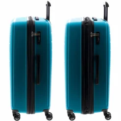 Discount Gladiator 1700 4 Rollen Trolley 74 cm mit Dehnfalte turquoise