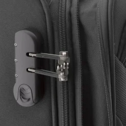 Gladiator Weichgepäck|4-Rollen Koffer<2000 4 Rollen Trolley 68 cm mit Dehnfalte black