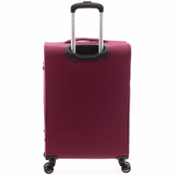 Gladiator Weichgepäck|4-Rollen Koffer<3700 4 Rollen Trolley 66 cm mit Dehnfalte red