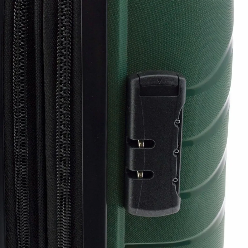 Gladiator Hartgepäck|4-Rollen Koffer<3400 4 Rollen Trolley M 67 cm mit Dehnfalte green