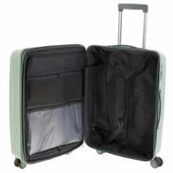 Gladiator 4-Rollen Koffer|Hartgepäck<3500 4 Rollen Trolley 65 cm mit Dehnfalte jade green