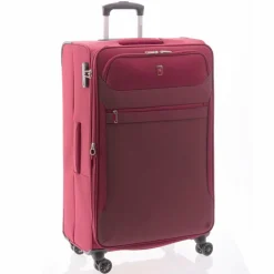 Gladiator Weichgepäck|4-Rollen Koffer<2000 4 Rollen Trolley 78 cm mit Dehnfalte red