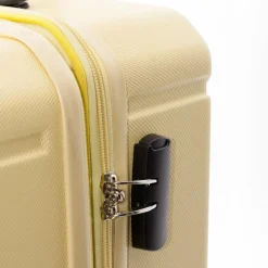 New Gladiator 2900 4 Rollen Trolley M 67 cm mit Dehnfalte yellow