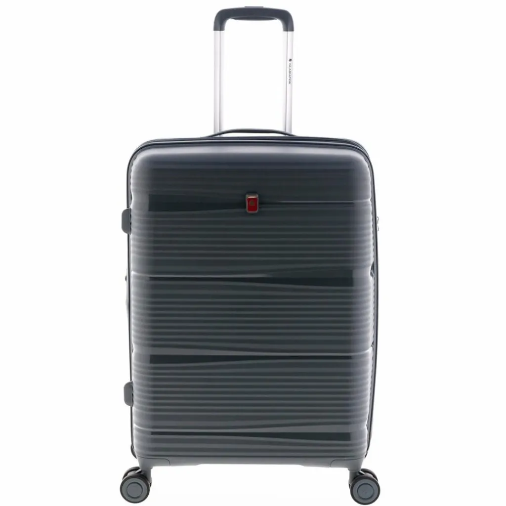 Gladiator 4-Rollen Koffer|Hartgepäck<0800 4 Rollen Trolley 65 cm mit Dehnfalte dusty green