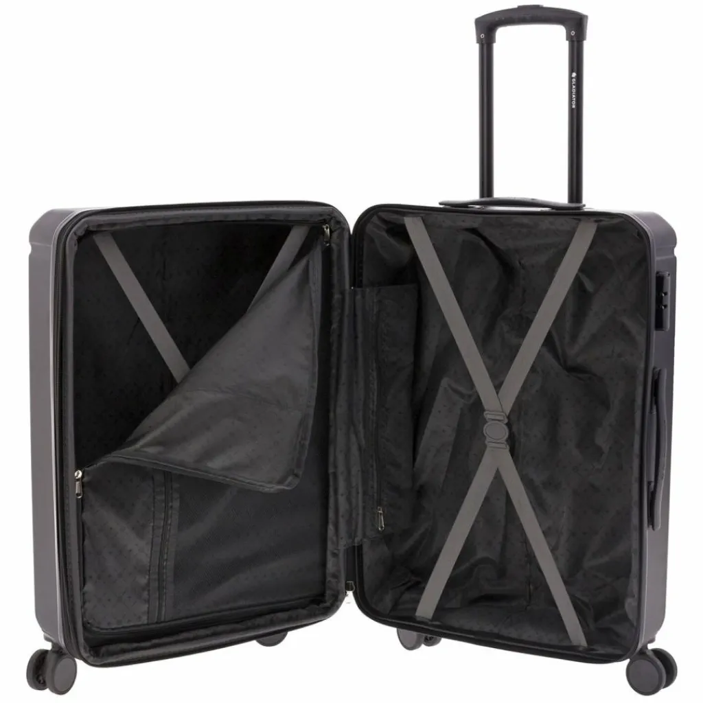 Gladiator 2900 4 Rollen Trolley M 67 cm mit Dehnfalte