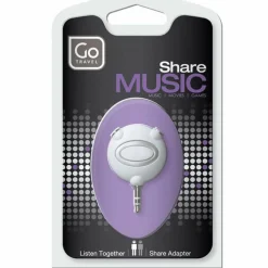 Go Travel Elektro + Elektronikgeräte Splitter für 2 Kopfhörer