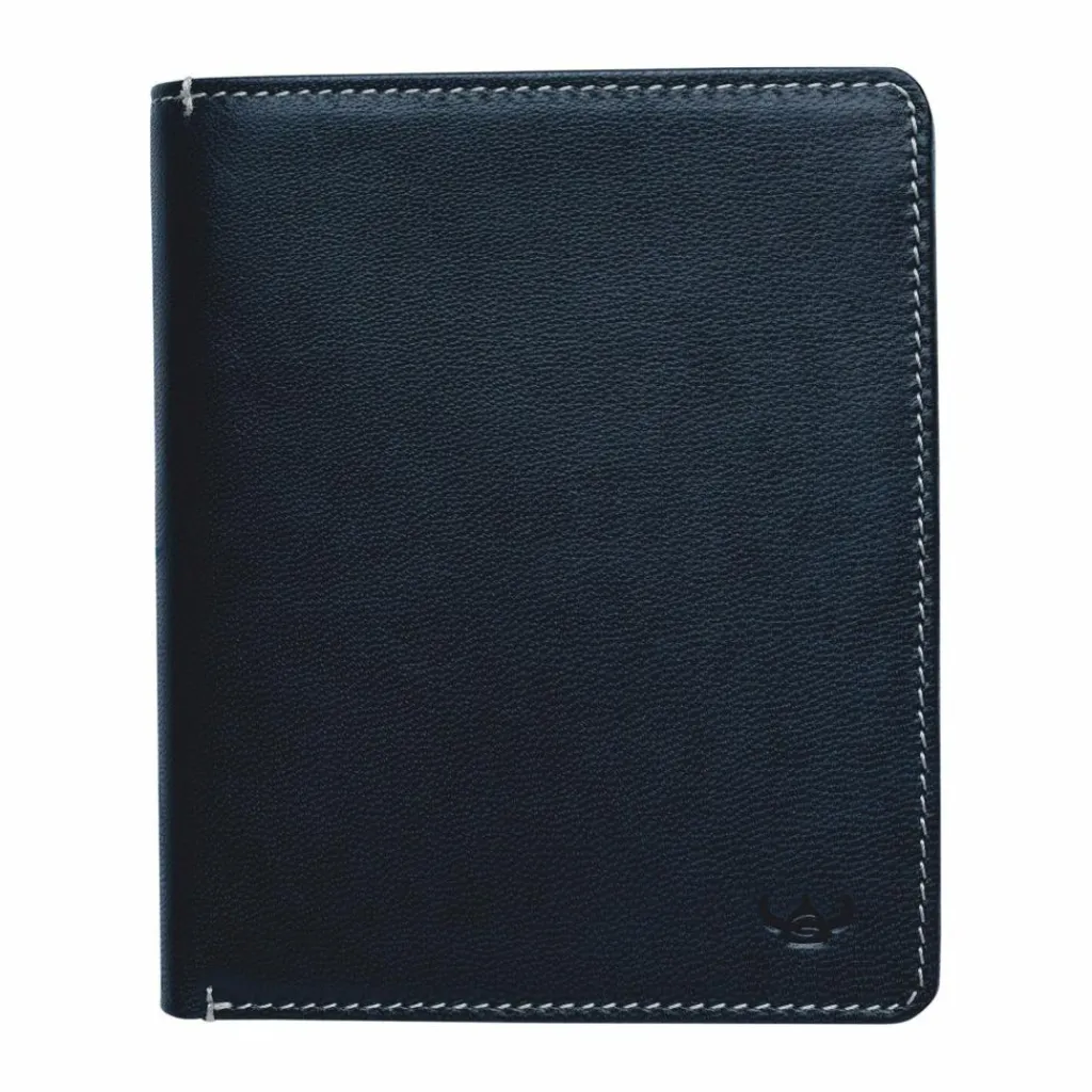 Golden Head Herrengeldbörsen Hochformat<Bari Geldbörse RFID Schutz Leder 10.5 cm navy