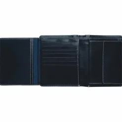 Golden Head Herrengeldbörsen Hochformat<Bari Geldbörse RFID Schutz Leder 10.5 cm navy