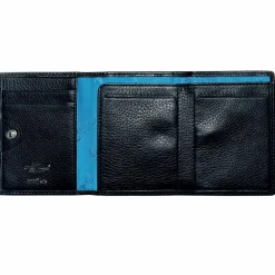 Clearance Golden Head Capri Geldbörse RFID Schutz Leder 8 cm schwarz