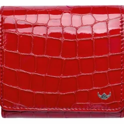 Golden Head Damengeldbörsen Querformat<Cayenne Geldbörse RFID Schutz Leder 10 cm kirsche