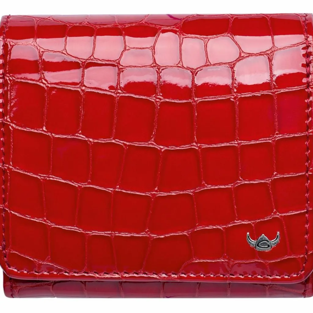 Golden Head Damengeldbörsen Querformat<Cayenne Geldbörse RFID Schutz Leder 10 cm kirsche