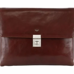 New Golden Head Colorado Aktentasche Leder 37 cm Laptopfach tabacco