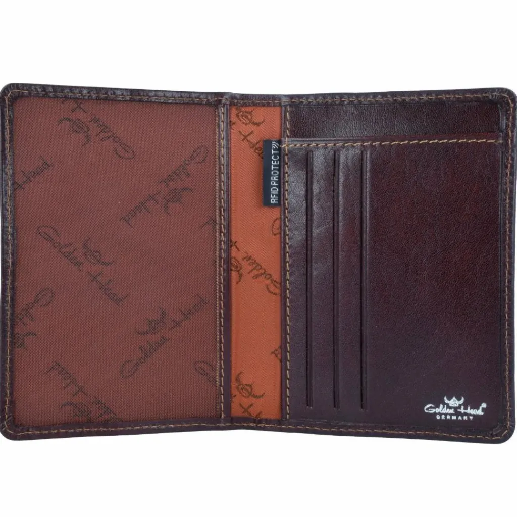 Golden Head Colorado Ausweisetui RFID Leder 9 cm