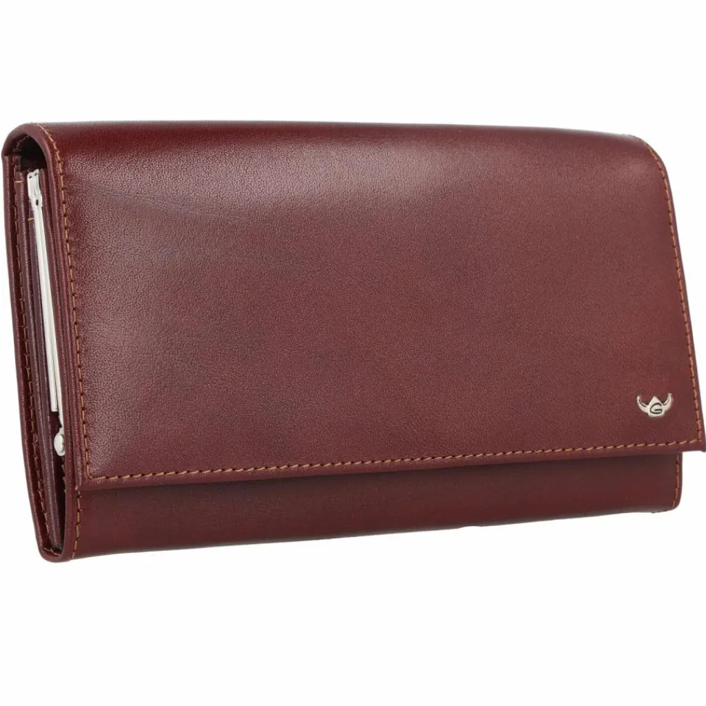 Outlet Golden Head Colorado Geldbörse RFID Leder 17 cm tabacco