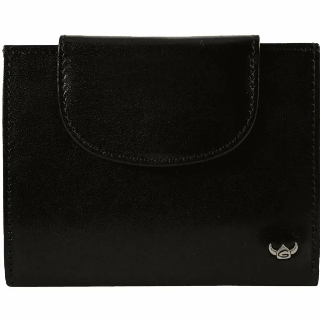 Golden Head Herrengeldbörsen Querformat<Colorado Geldbörse RFID Leder 12 cm schwarz
