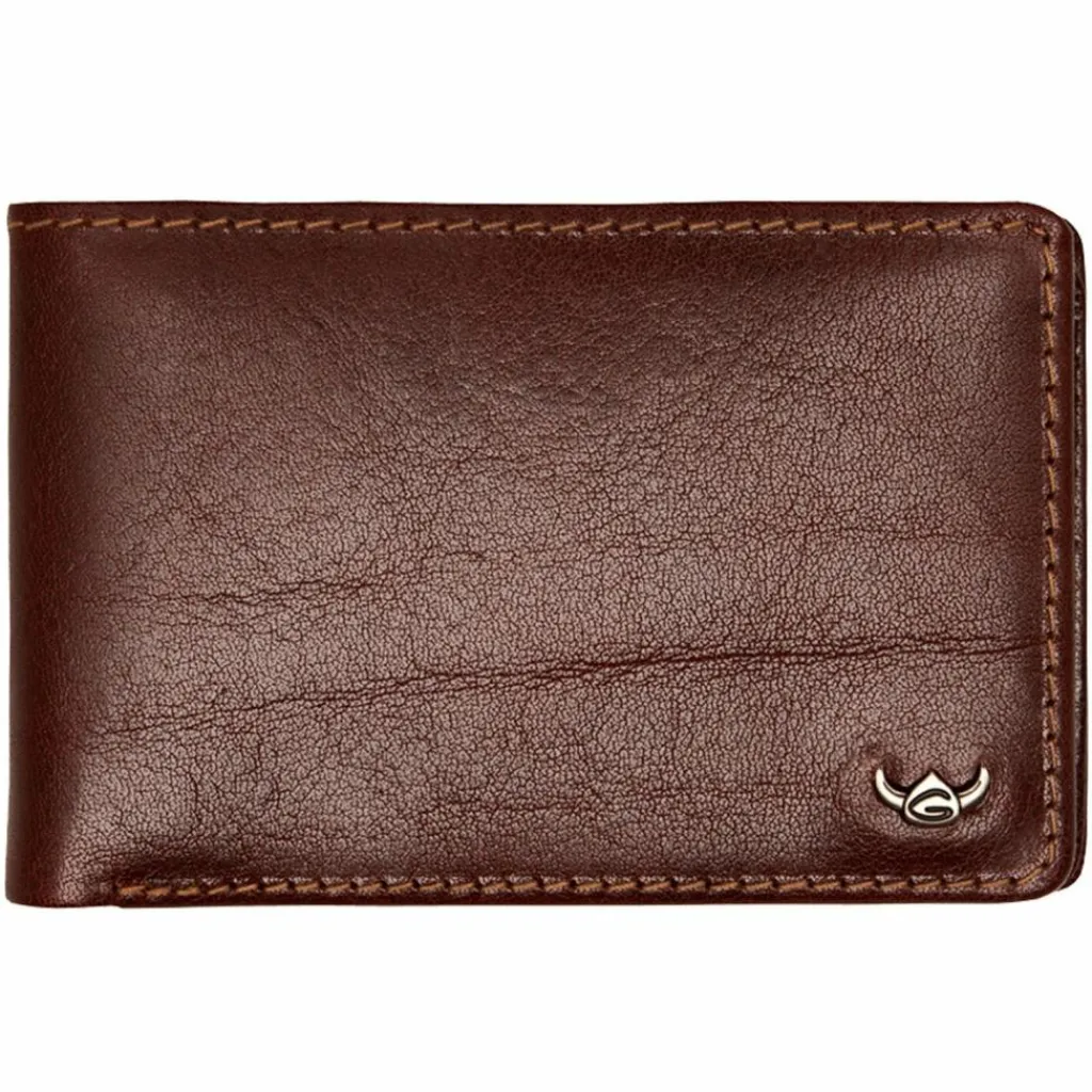 Best Golden Head Colorado Geldbörse RFID Leder 7,5 cm tabacco