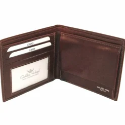 Golden Head Herrengeldbörsen Querformat<Colorado Geldbörse RFID Leder 12,5 cm tabacco