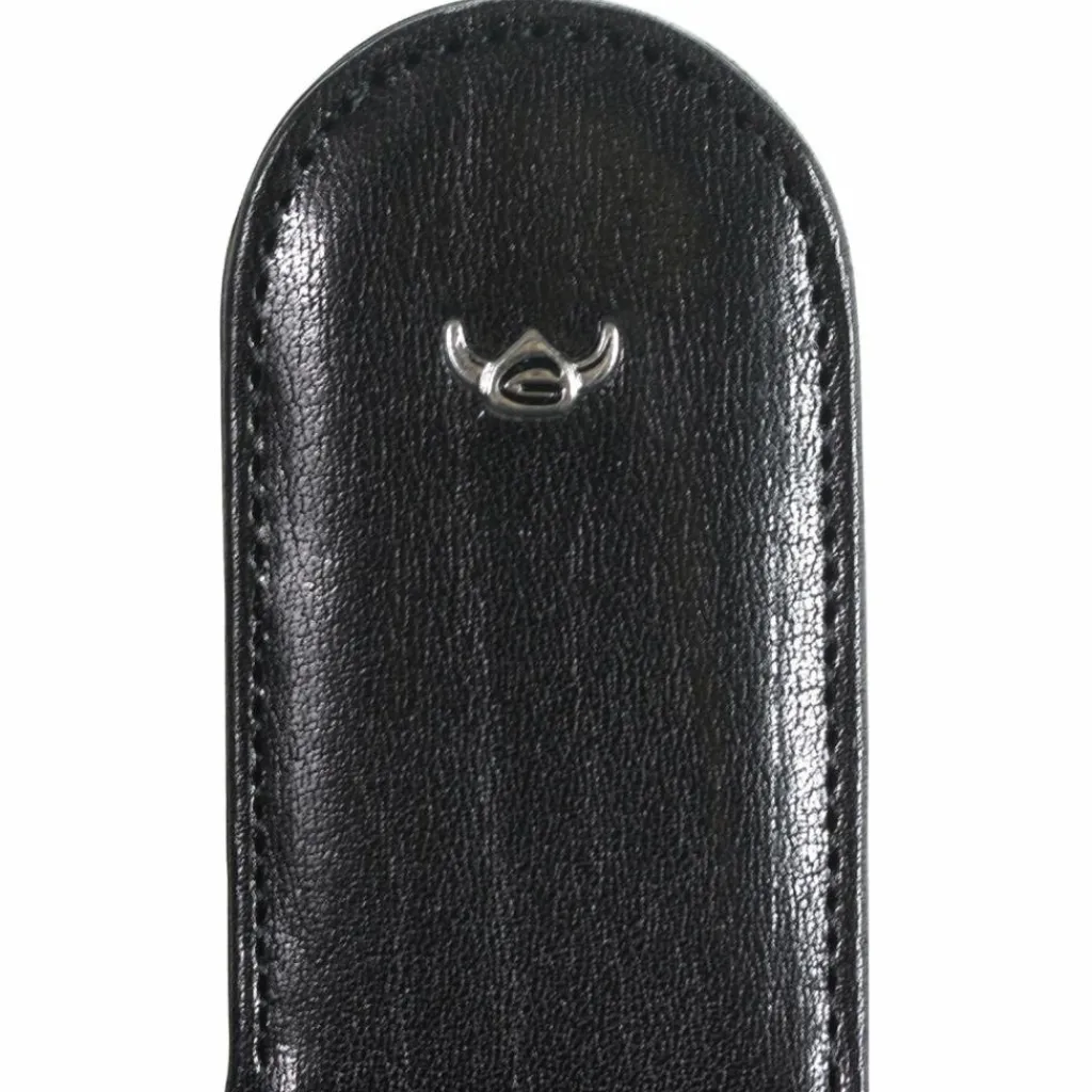 Golden Head Herrengeldbörsen Hochformat<Colorado Geldscheinklammer Geldbörse 4 cm Leder schwarz