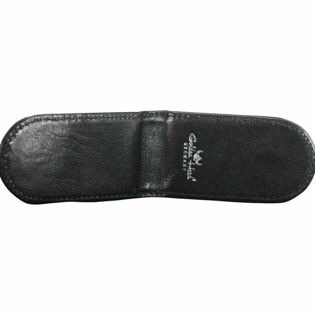 Golden Head Herrengeldbörsen Hochformat<Colorado Geldscheinklammer Geldbörse 4 cm Leder schwarz