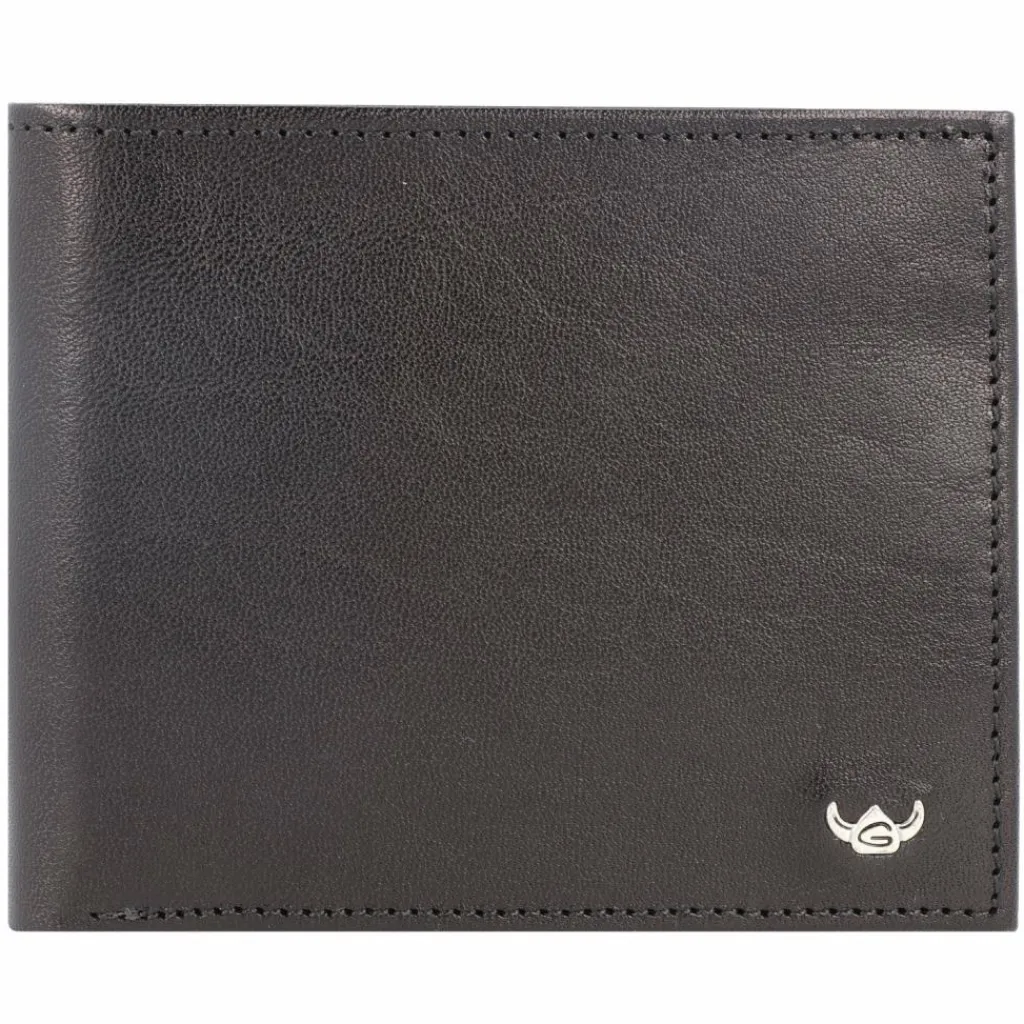 Clearance Golden Head Colorado Geldbörse RFID Leder 11 cm schwarz