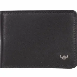 Best Golden Head Colorado Geldbörse RFID Leder 10 cm schwarz