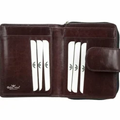 Golden Head Damengeldbörsen Querformat<Colorado Geldbörse RFID Leder 13 cm bordeaux