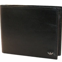 New Golden Head Colorado Geldbörse RFID Leder 12,5 cm schwarz