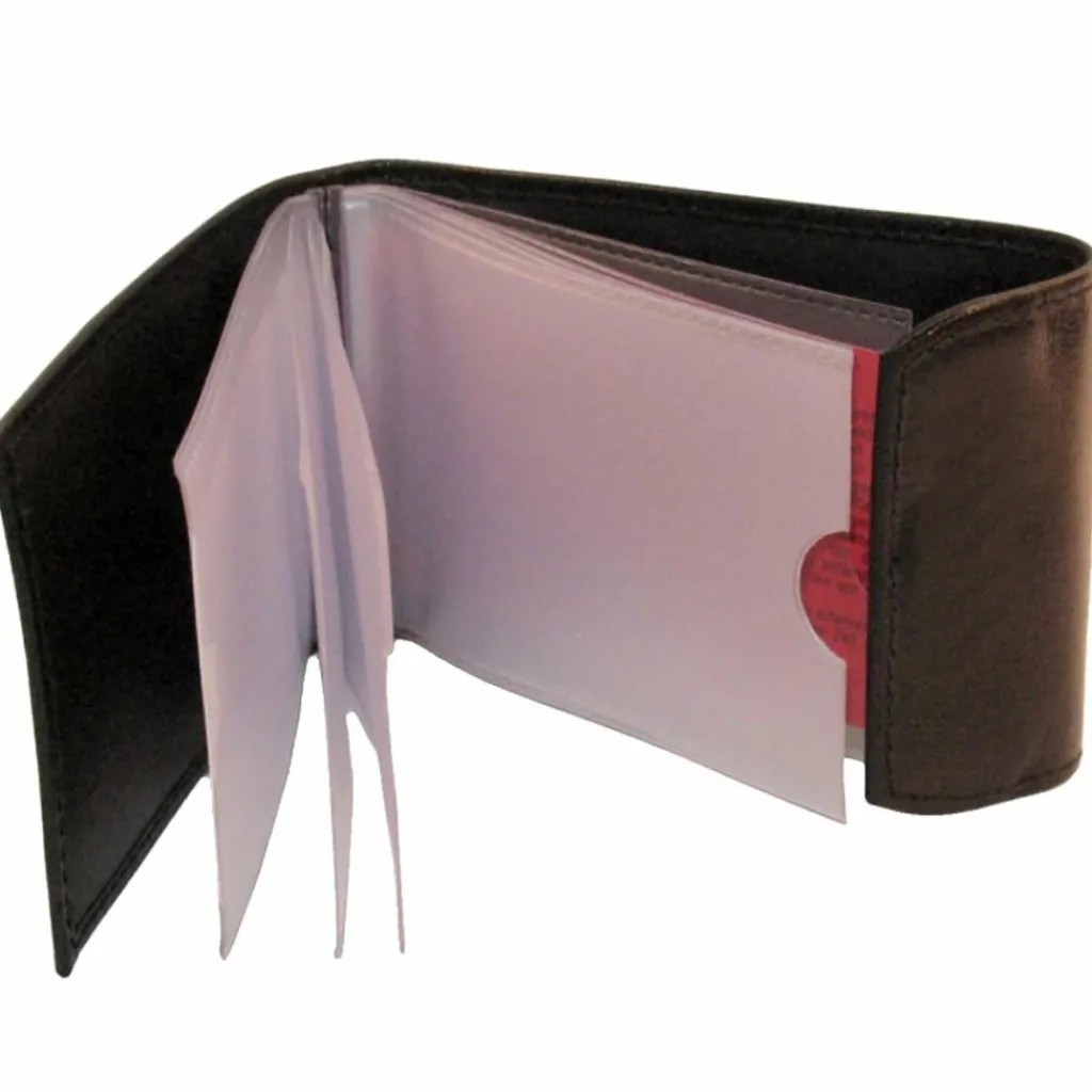 New Golden Head Colorado Kreditkartenetui RFID Leder 7 cm schwarz