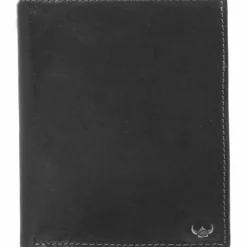 Golden Head Herrengeldbörsen Hochformat<Colorado RFID Protect Geldbörse Leder 10,5 cm schwarz