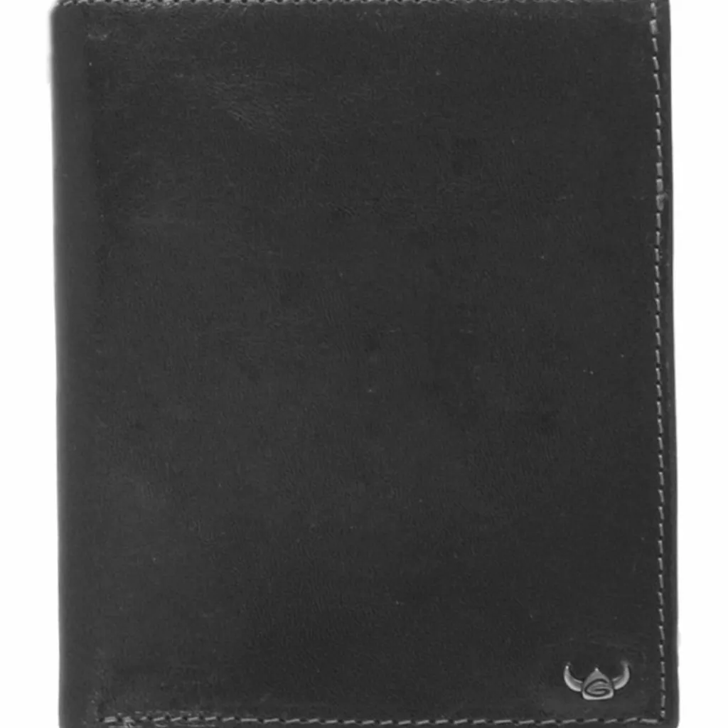 Golden Head Herrengeldbörsen Hochformat<Colorado RFID Protect Geldbörse Leder 10,5 cm schwarz