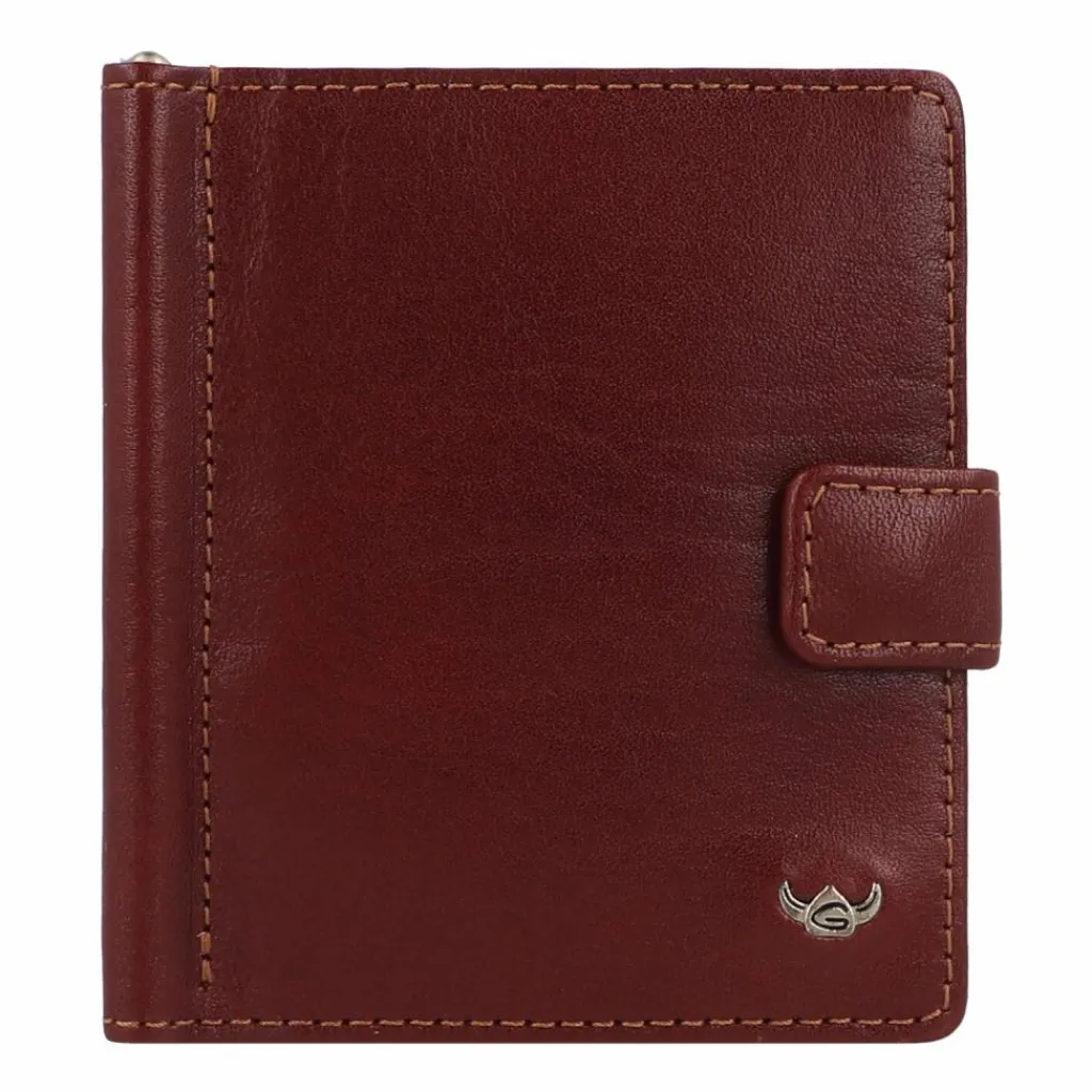 Golden Head Herrengeldbörsen Hochformat<Colorado RFID Clip-Scheintasche tabacco