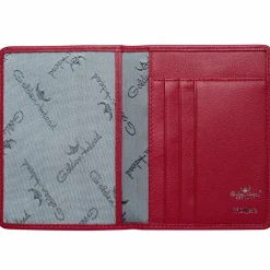 Hot Golden Head Madrid Ausweisetui RFID Leder 9 cm rot