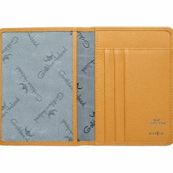 Discount Golden Head Madrid Ausweisetui RFID Leder 9 cm senfgelb