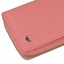 Golden Head Damengeldbörsen Hochformat<Madrid Geldbörse RFID Schutz Leder 8 cm koralle