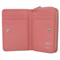 Golden Head Damengeldbörsen Hochformat<Madrid Geldbörse RFID Schutz Leder 8 cm koralle