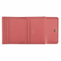 Golden Head Madrid Geldbörse RFID Schutz Leder 10 cm koralle