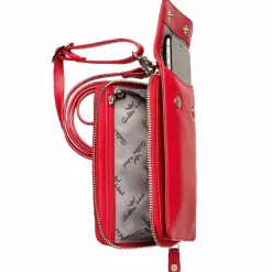 Golden Head Handytaschen<Palma Handytasche RFID Leder 10,5 cm rot