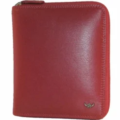 Golden Head Damengeldbörsen Hochformat<Polo Geldbörse RFID Leder 10,5 cm rot