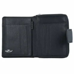 Golden Head Herrengeldbörsen Querformat|Damengeldbörsen Querformat<Polo Geldbörse RFID Leder 12,5 cm black