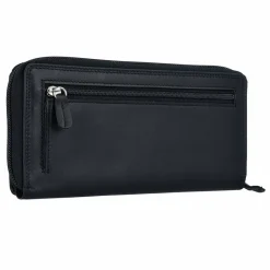Golden Head Damengeldbörsen Querformat<Polo Geldbörse RFID Leder 19 cm black