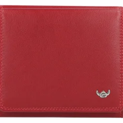 New Golden Head Polo Geldbörse RFID Leder 10 cm rot