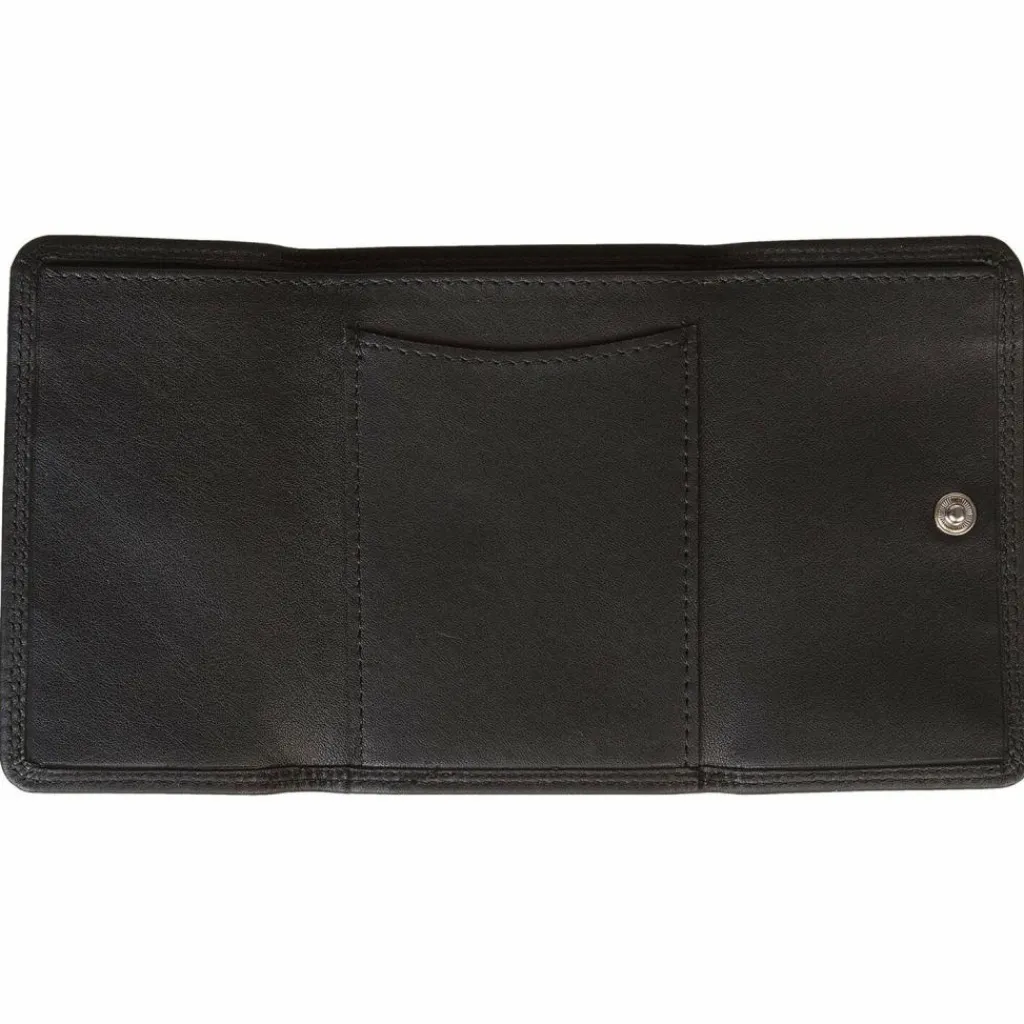 Best Golden Head Polo Geldbörse RFID Leder 9,5 cm schwarz