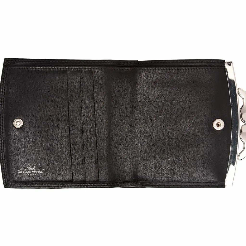 Golden Head Damengeldbörsen Querformat<Polo Geldbörse RFID Leder 10 cm rot